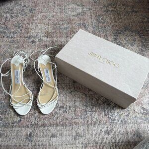 Jimmy Choo Tao Leather Sandals